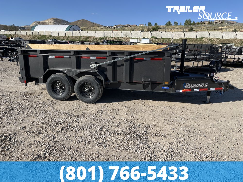 7x14 Diamond C LPT Telescopic Dump 15K 32" Sides Dump