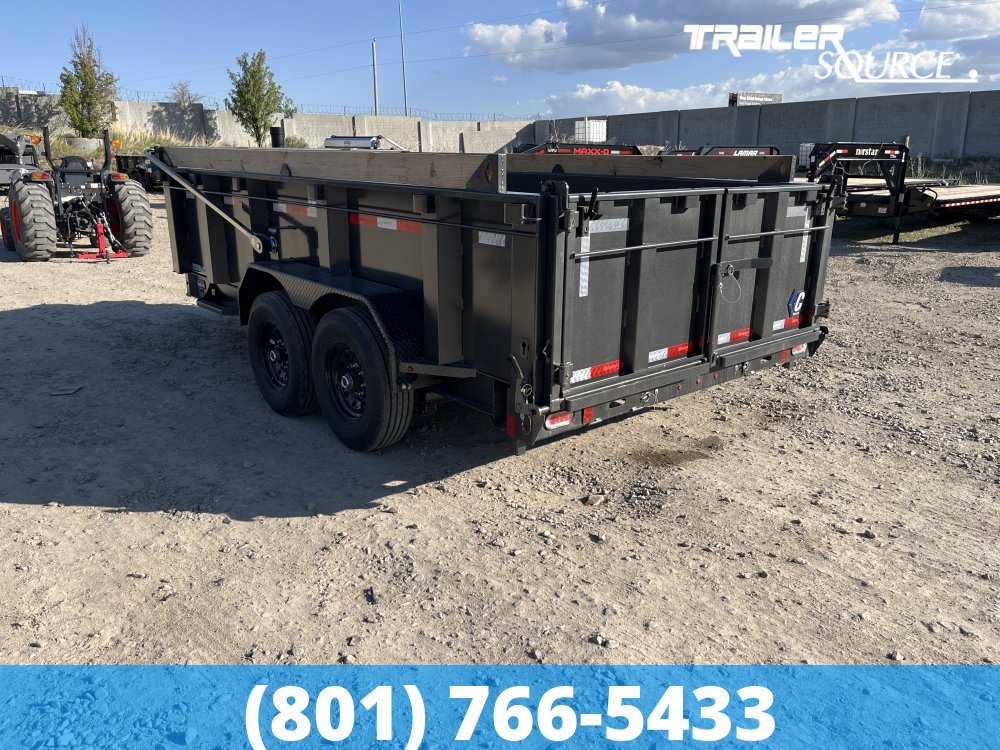 7x14 Diamond C LPT Telescopic Dump 15K 32" Sides Dump