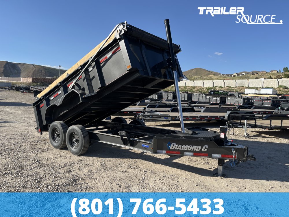 7x14 Diamond C LPT Telescopic Dump 15K 32" Sides Dump