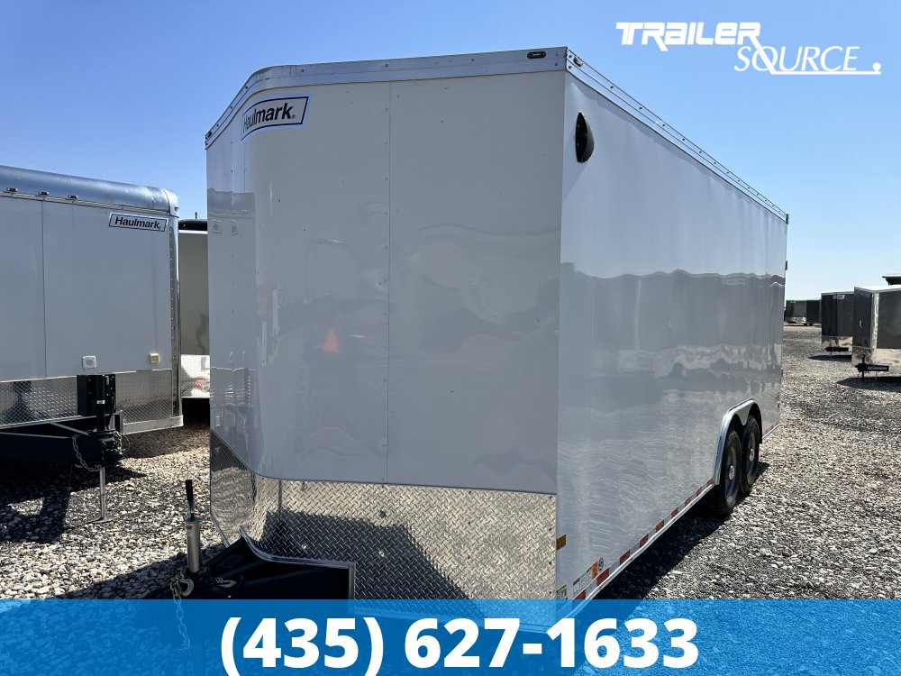 8.5x20 Haulmark Transport 7'6" Interior 12K Tandem Axle Enclosed Cargo