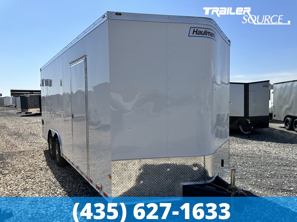 8.5x20 Haulmark Transport 7'6" Interior 12K Tandem Axle Enclosed Cargo