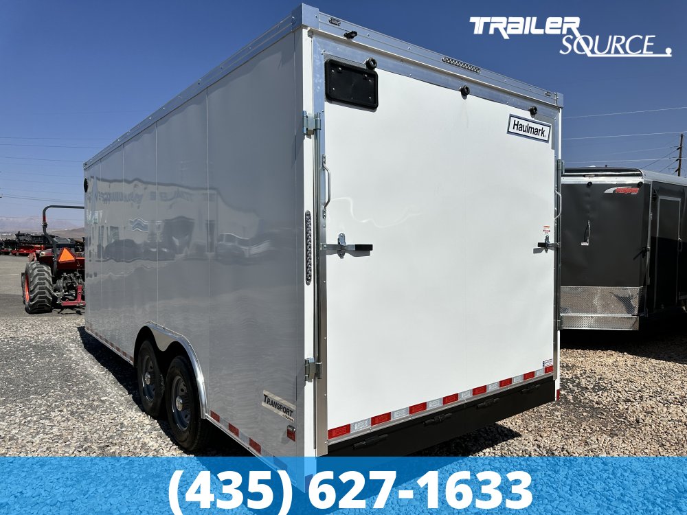 8.5x20 Haulmark Transport 7'6" Interior 12K Tandem Axle Enclosed Cargo