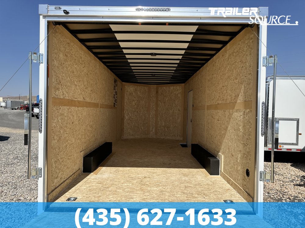 8.5x20 Haulmark Transport 7'6" Interior 12K Tandem Axle Enclosed Cargo