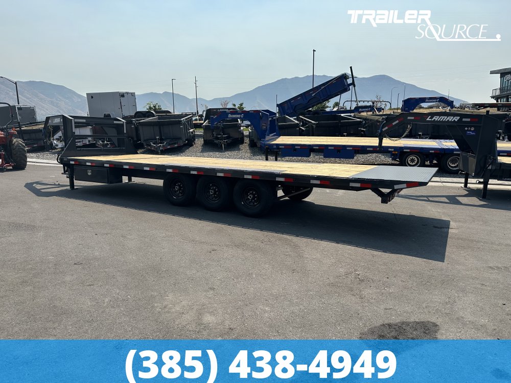 8.5x26 Lamar FA 21K Gooseneck Deckover Tilt
