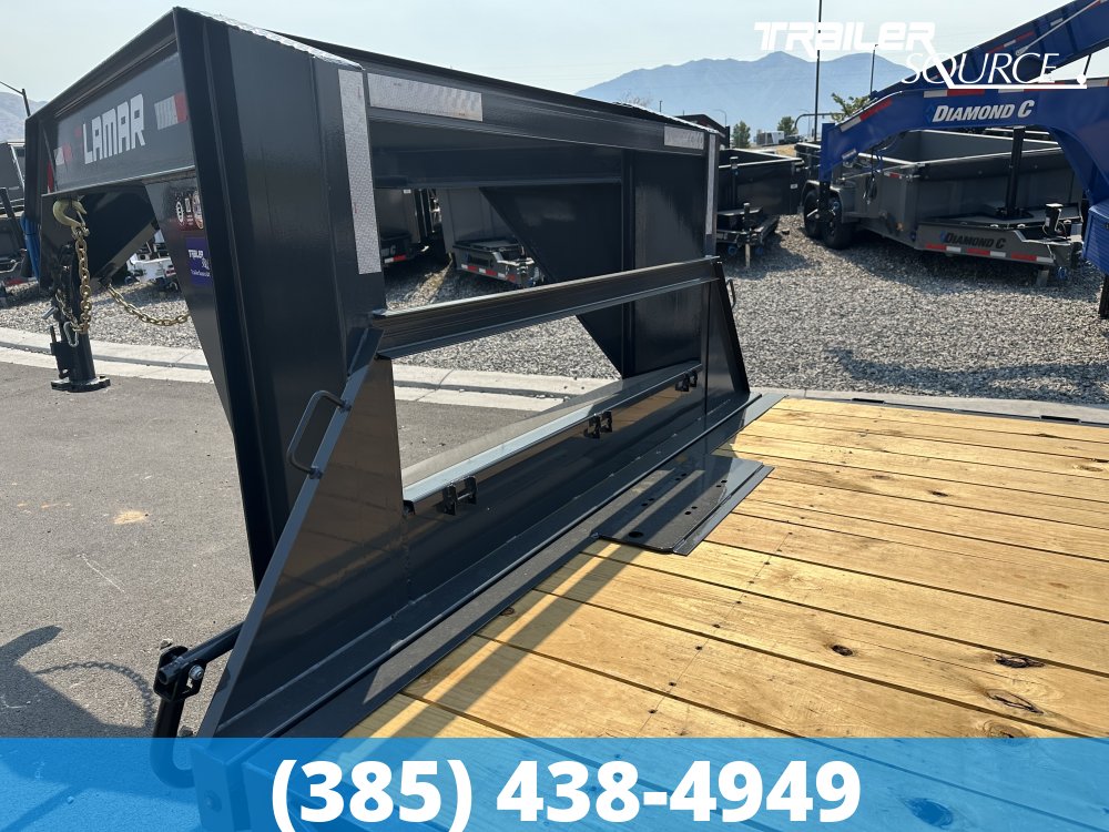 8.5x26 Lamar FA 21K Gooseneck Deckover Tilt