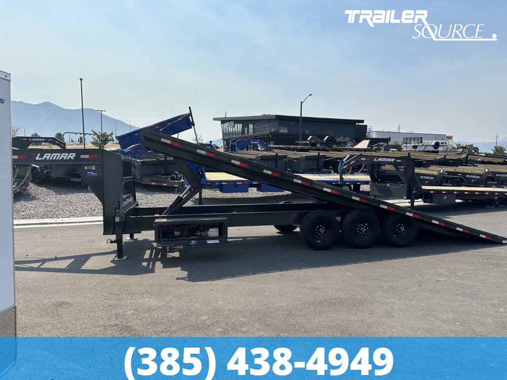 8.5x26 Lamar FA 21K Gooseneck Deckover Tilt