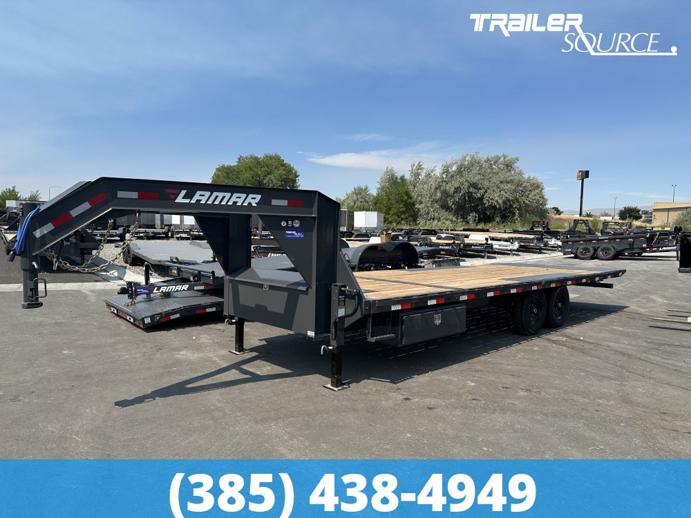 8.5x26 Lamar FA 21K Gooseneck Deckover Tilt