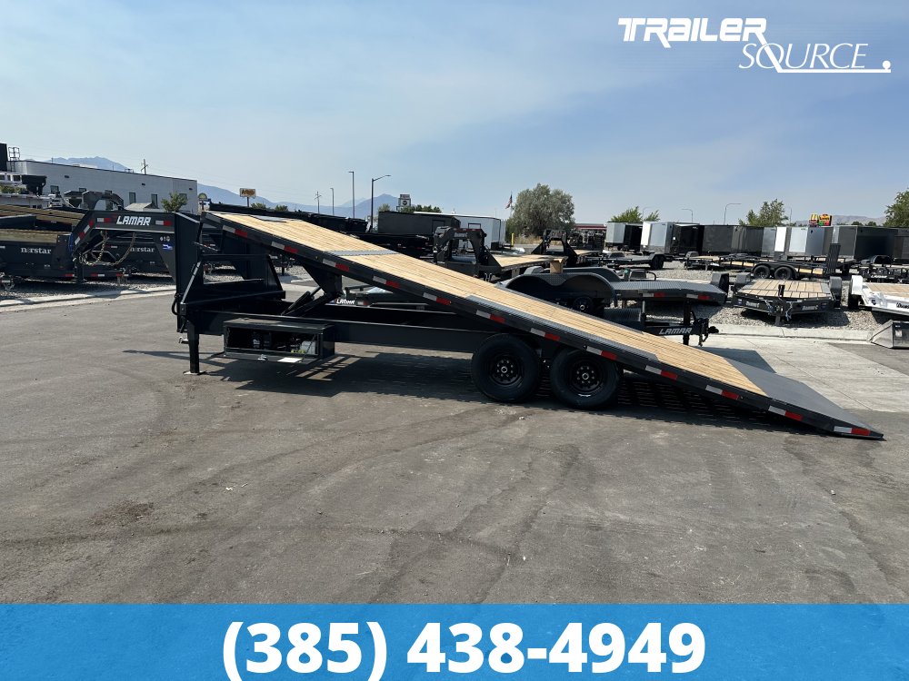 8.5x26 Lamar FA 21K Gooseneck Deckover Tilt