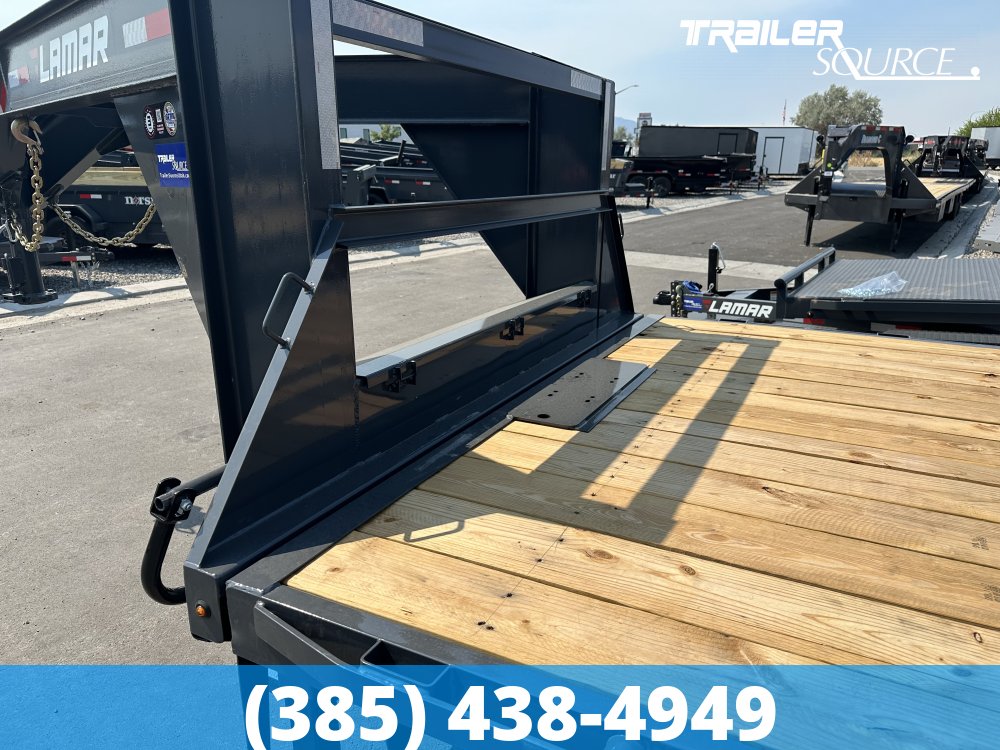 8.5x26 Lamar FA 21K Gooseneck Deckover Tilt