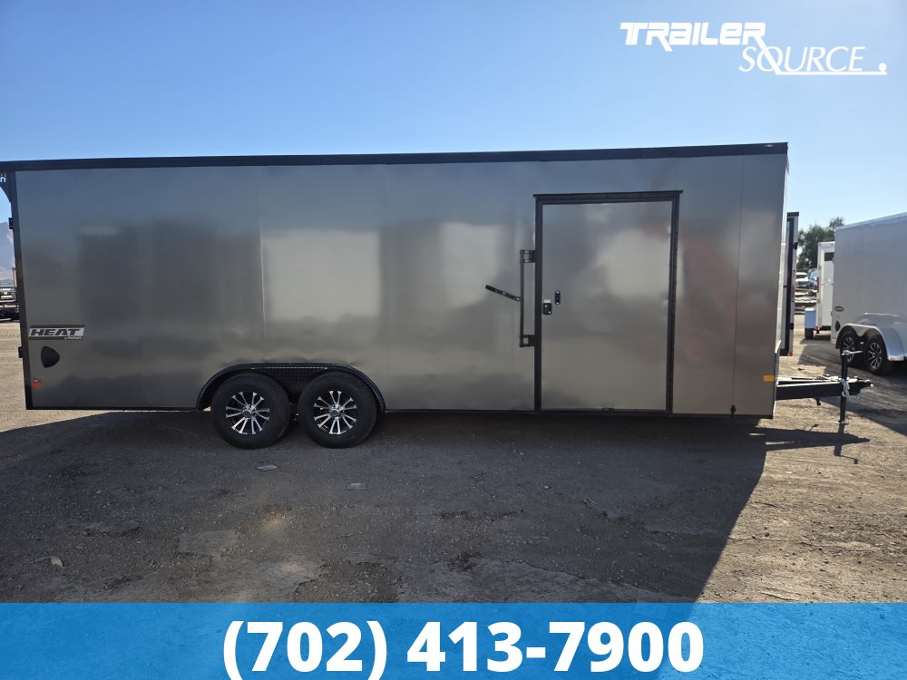 8.5x24 Haulmark Heat 7'6" Interior Enclosed Race Car Trailer