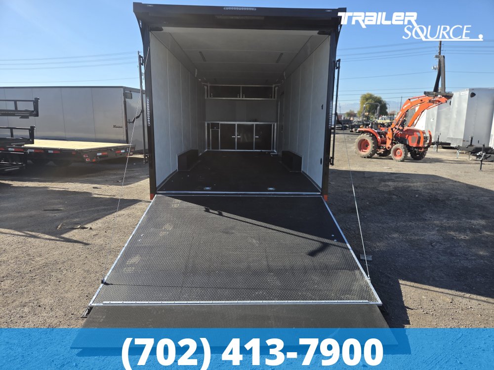 8.5x24 Haulmark Heat 7'6" Interior Enclosed Race Car Trailer