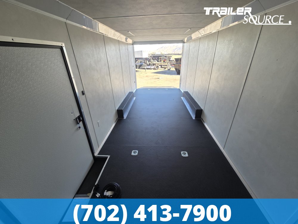 8.5x24 Haulmark Heat 7'6" Interior Enclosed Race Car Trailer