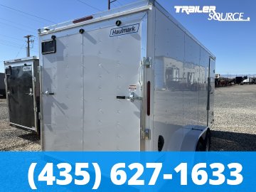 7x16 Haulmark Passport 7'0" Interior 7K Tandem Axle Enclosed Cargo Trailer