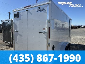 7x16 Haulmark Passport 7'0" Interior 7K Tandem Axle Enclosed Cargo Trailer