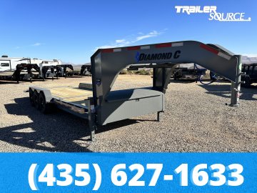 7x24 Diamond C HDT-GN 307 24K Gooseneck Tilt