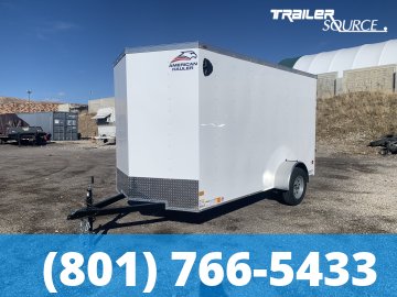 6x12 American Hauler Arrow Single Axle Enclosed Cargo