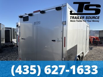 8.5x16 Alcom Aluminum EZ Hauler XLT Trailer - 7'0" Interior - 7K GVWR -