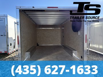 8.5x16 Alcom Aluminum EZ Hauler XLT Trailer - 7'0" Interior - 7K GVWR -
