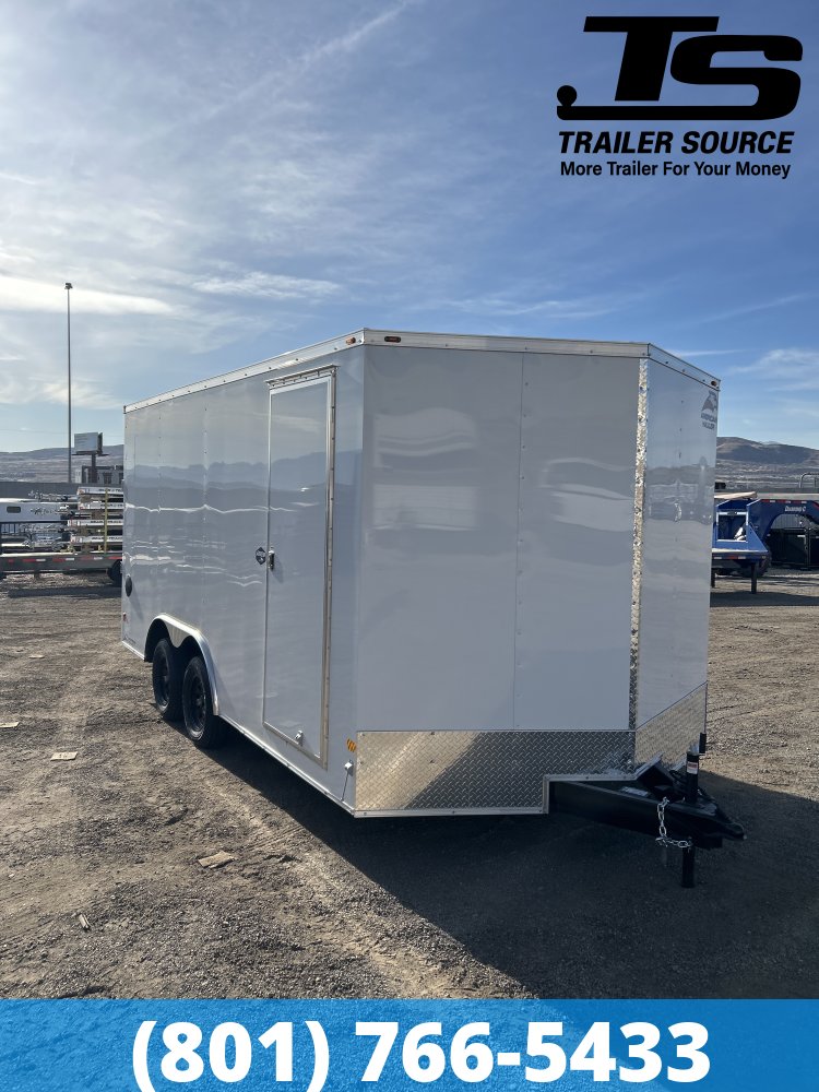 8.5x16 American Hauler Arrow Deluxe ATV Trailer - 7'0" Interior - 7K GVWR - Dovetail