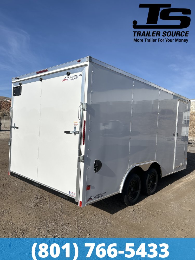 8.5x16 American Hauler Arrow Deluxe ATV Trailer - 7'0" Interior - 7K GVWR - Dovetail