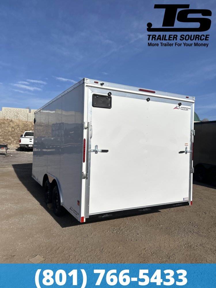 8.5x16 American Hauler Arrow Deluxe ATV Trailer - 7'0" Interior - 7K GVWR - Dovetail