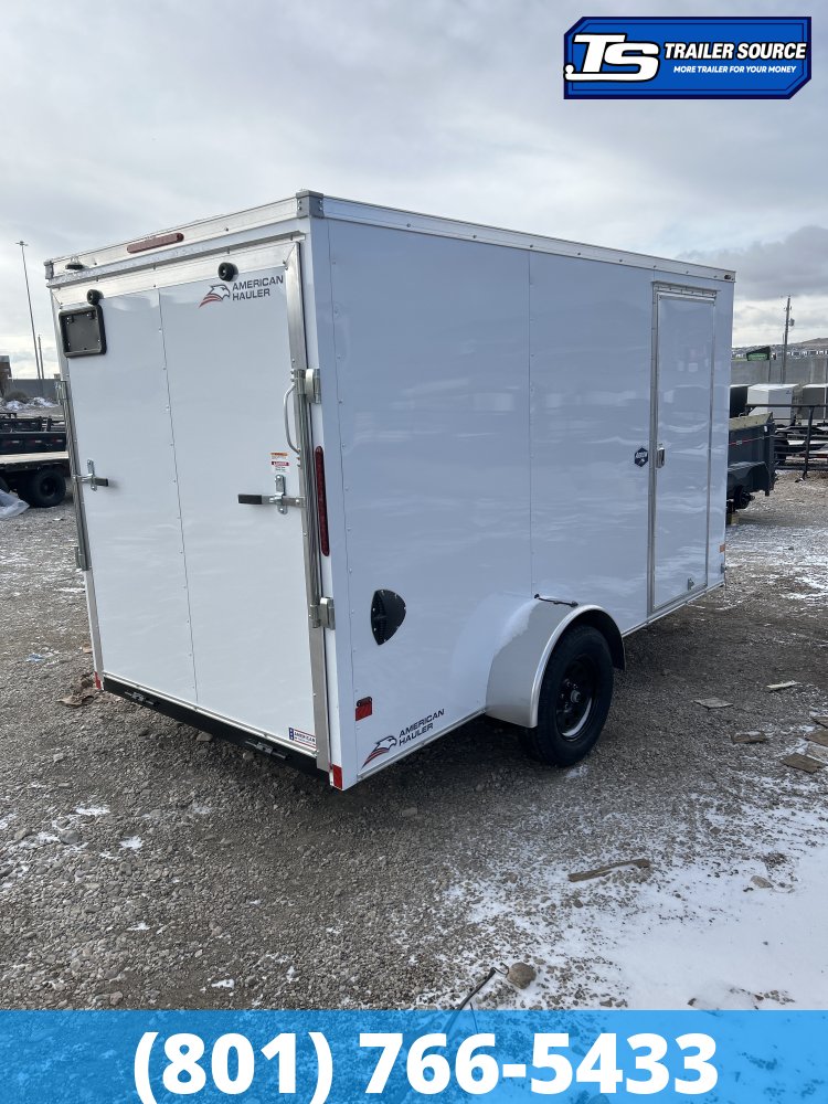 6x12 American Hauler Arrow Deluxe Enclosed Cargo Trailer - 6'6" Interior - 3.5K GVWR -