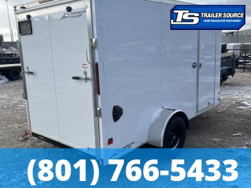6x12 American Hauler Arrow Deluxe Enclosed Cargo Trailer - 6'6" Interior - 3.5K GVWR -