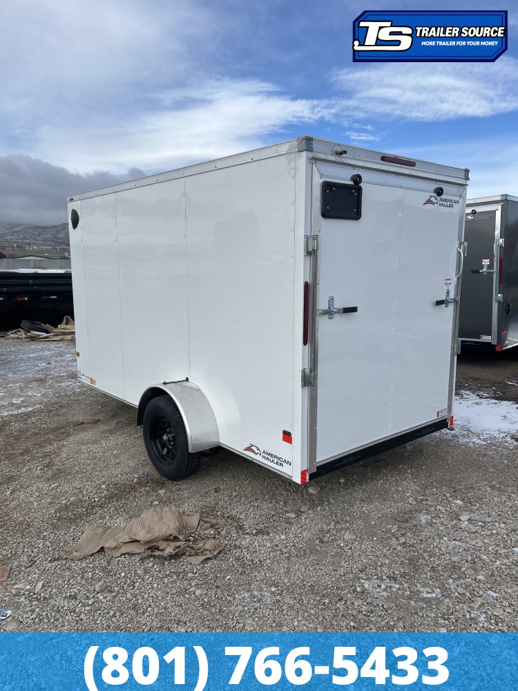 6x12 American Hauler Arrow Deluxe Enclosed Cargo Trailer - 6'6" Interior - 3.5K GVWR -