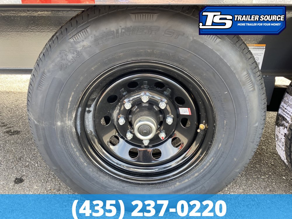 8.5x24 Lamar FA Gooseneck Deckover Tilt Trailer - 14K GVWR -