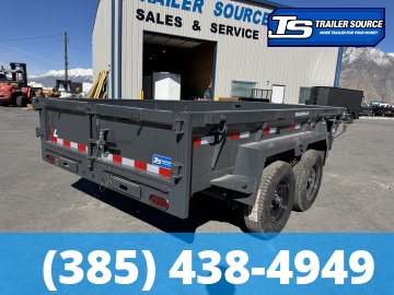 6.5x12 Lamar DM Dump Trailer - 18" Sides - 10K GVWR -