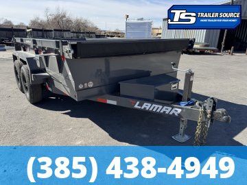 6.5x12 Lamar DM Dump Trailer - 18" Sides - 10K GVWR -