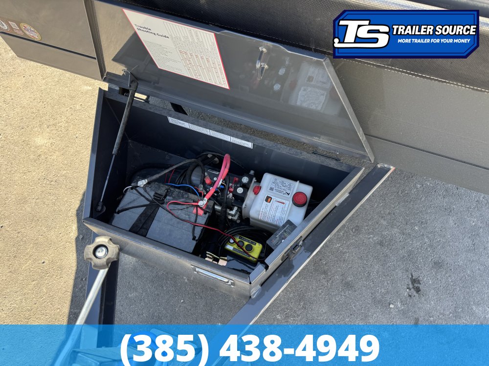 6.5x12 Lamar DM Dump Trailer - 18" Sides - 10K GVWR -