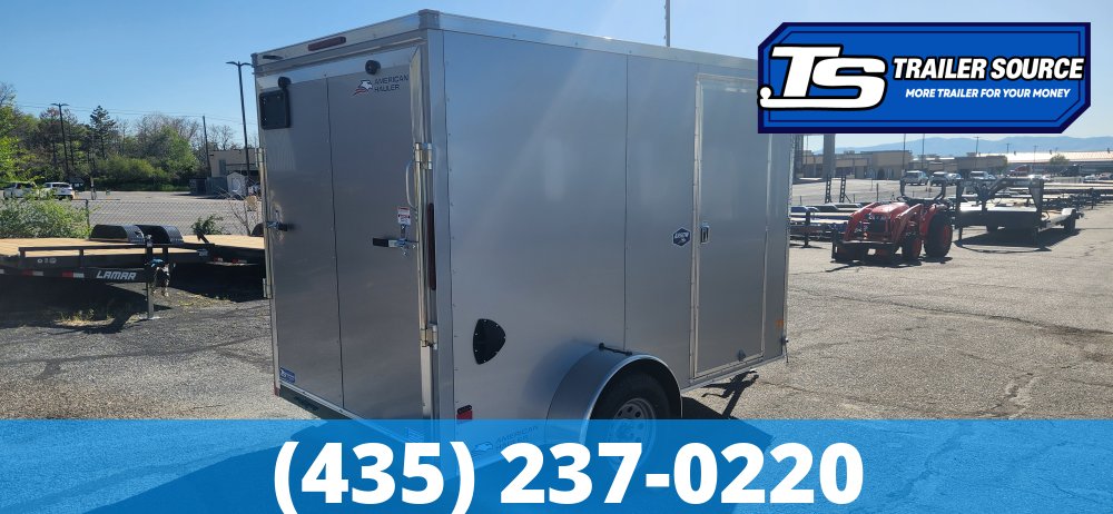 6x10 American Hauler Arrow Deluxe Enclosed Cargo Trailer - 6'0" Interior - 3.5K GVWR - Ramp Door