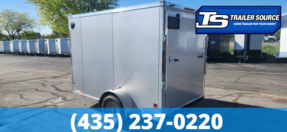 6x10 American Hauler Arrow Deluxe Enclosed Cargo Trailer - 6'0" Interior - 3.5K GVWR - Ramp Door