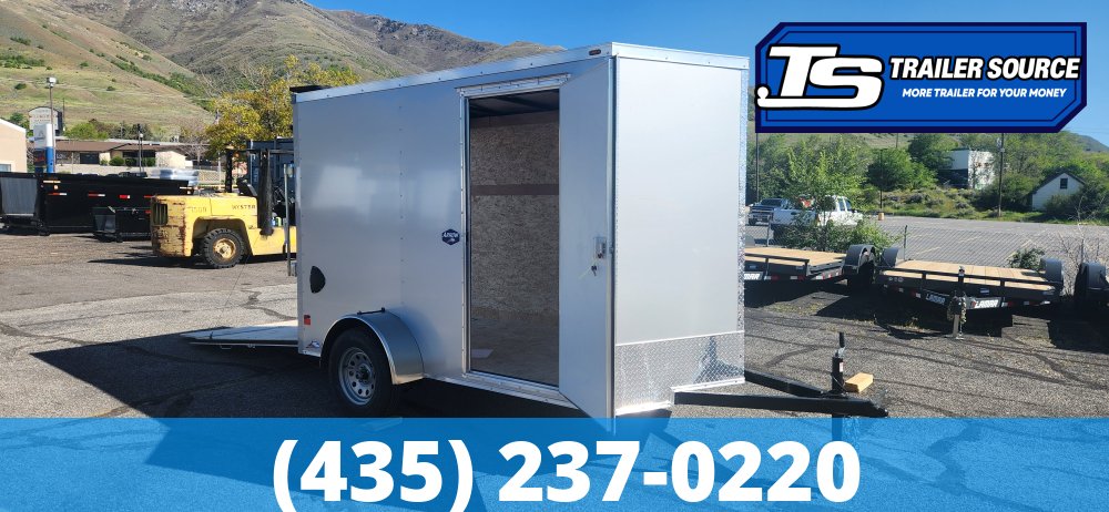 6x10 American Hauler Arrow Deluxe Enclosed Cargo Trailer - 6'0" Interior - 3.5K GVWR - Ramp Door