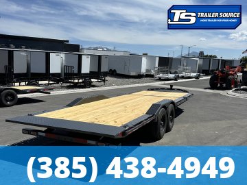 8.5x24 Diamond C HXD 207 Wide Body w/ Drive Over Fenders Tilt Trailer - 15.5K GVWR -