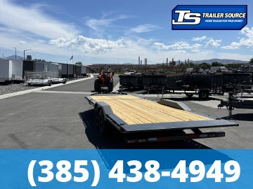 8.5x24 Diamond C HXD 207 Wide Body w/ Drive Over Fenders Tilt Trailer - 15.5K GVWR -