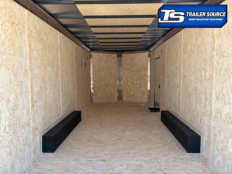 8.5x20 Look ST DLX Enclosed Cargo Trailer - 7'0" Interior - 10K GVWR - .080 PolyCor, Black Out Package, Rear Spoiler w/ Load Lights