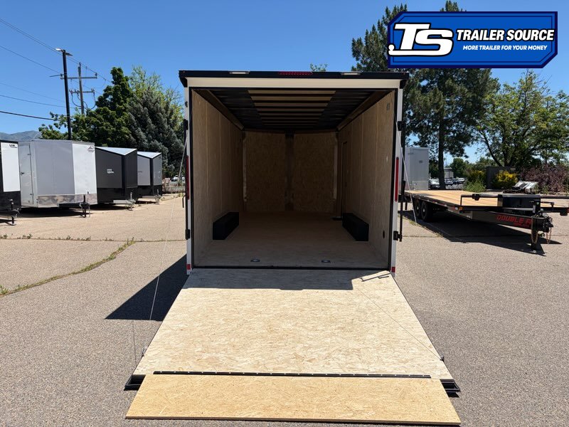 8.5x20 Look ST DLX Enclosed Cargo Trailer - 7'0" Interior - 10K GVWR - .080 PolyCor, Black Out Package, Rear Spoiler w/ Load Lights