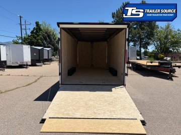 8.5x20 Look ST DLX Enclosed Cargo Trailer - 7'0" Interior - 10K GVWR - .080 PolyCor, Black Out Package, Rear Spoiler w/ Load Lights