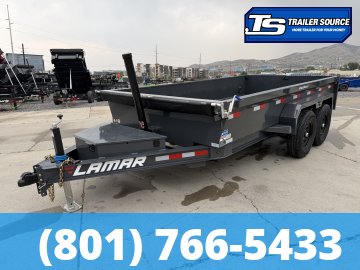 7x14 Lamar DG Dump Trailer - 14K GVWR -