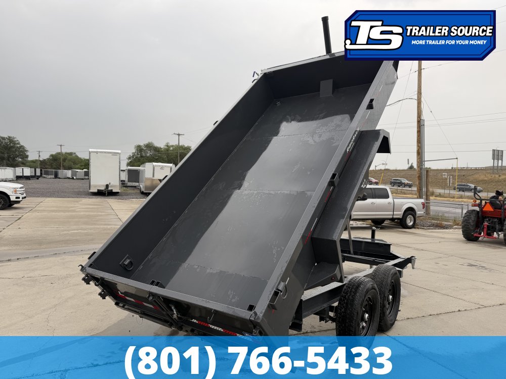 7x14 Lamar DG Dump Trailer - 14K GVWR -