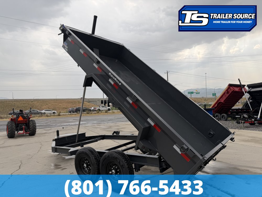7x14 Lamar DG Dump Trailer - 14K GVWR -