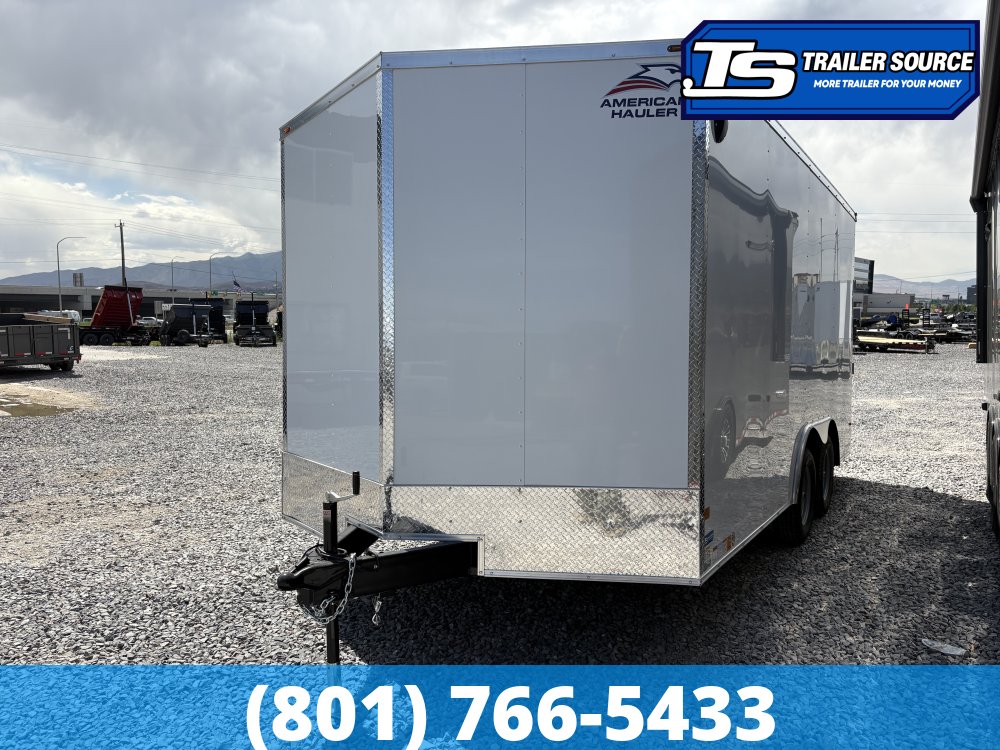 8.5x16 American Hauler Arrow Enclosed Cargo Trailer - 7'0" Interior - 7K GVWR - .080 PolyCor