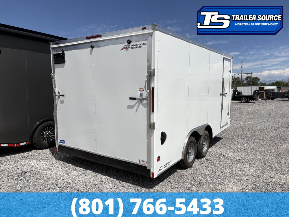 8.5x16 American Hauler Arrow Enclosed Cargo Trailer - 7'0" Interior - 7K GVWR - .080 PolyCor