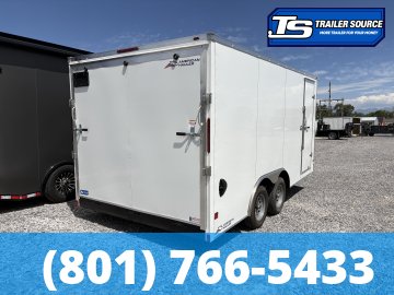 8.5x16 American Hauler Arrow Enclosed Cargo Trailer - 7'0" Interior - 7K GVWR - .080 PolyCor