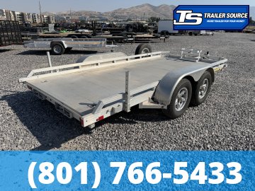 6.5x14 Aluma UTILITY Equipment Trailer - 7K GVWR - Alloy Wheels, Slide Out Ramps, Spare Tire, Stabilizer Jacks