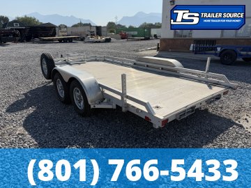 6.5x14 Aluma UTILITY Equipment Trailer - 7K GVWR - Alloy Wheels, Slide Out Ramps, Spare Tire, Stabilizer Jacks