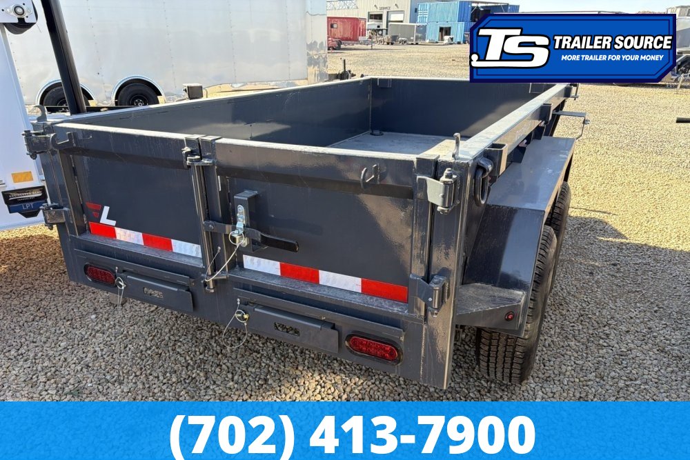 5x10 Lamar DS Dump Trailer - 18" Sides - 10K GVWR -