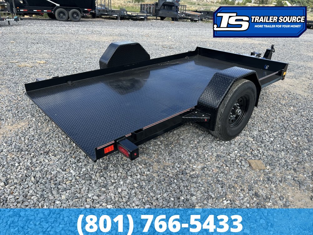 6.5x12 Diamond C DSA Scissor Lift Tilt Trailer - 7K GVWR -